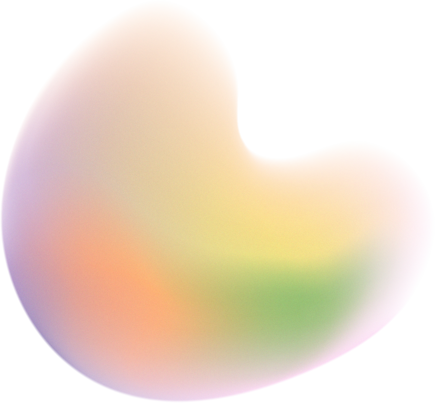 Soft Textured Gradient Blob